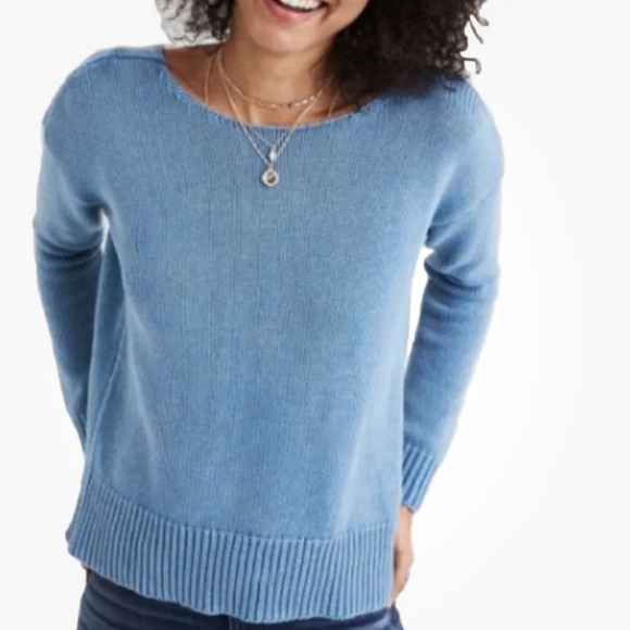 American Eagle Twist Open Back Sweater - Picture 1 of 11